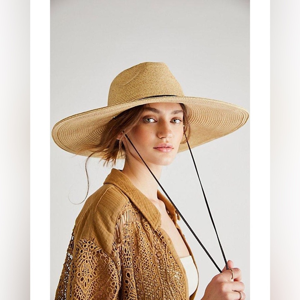 Free People Arizona Wide Brim Packable Hat - Picture 3 of 13